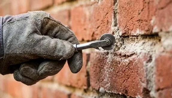 Repointing brick in Tustin